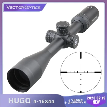 Vektoriaus Optika Hugo 4-16x44 Varmint Fotografavimo 1 Colio Riflescope Min 10 Yds BDC Svyruoja Vielos Tinklelis Bokštelis Užraktas Medžioklės Ruge 10/22