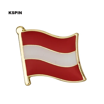 Vengrijos vėliavos pin atlapas pin ženklelis 10vnt daug Sagė Piktogramos KS-0194