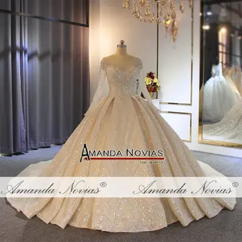 Vestidos de novia 2019 putojantis duobute nėrinių vestuvių suknelė, vestuvių suknelė