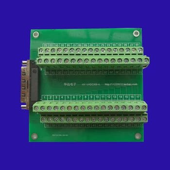 VHDCI 68 Mažas SCSI 68 metų Moteris Adapterio Plokštė Gnybtų Bloko Gnybtų Bloką su Varžtu