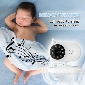 Video Baby Monitor su Nuotolinio valdymo vaizdo Kamera Pan-Tilt-Zoom, 3.2