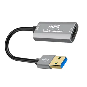 Video Capture Card USB 3.0 1080P 4K HDMI Video Grabber Įrašyti Langelyje 