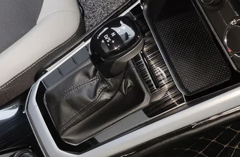 Vidus Automobilio Duris Įrankių Skydelio Dangtelį Lipdukas VW POLO 2019 Automobilių Optikos 1 VNT. Nerūdijančio plieno Dangčio Lipdukas