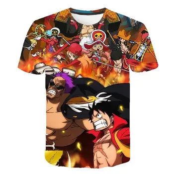 Vienas gabalas 3D atspausdintas mados marškinėliai moterims / vyrams vasaros trumpomis rankovėmis 2019 atsitiktinis marškinėliai Populiarus Anime mados custom t shirts