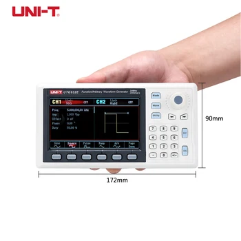 VIENETO UTG962E Funkcija Savavališkai Signalo Generatoriaus Signalo Šaltinis Dual Channel 200MS/s 14-bitų Dažnio Matuoklis, 30Mhz 60Mhz