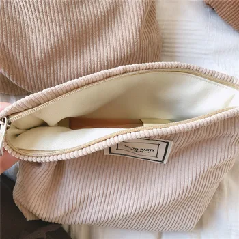 Vientisos Spalvos Velvetas Kosmetikos Krepšys Korėjos Skalbinių Krepšiai Moterims Kelionės Kosmetikos Krepšelį Grožio Saugojimo Bylų Sudaro Organizatorius Sankabos Krepšys