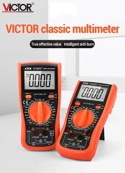 VIKTORAS didelio tikslumo skaitmeninis multimetras VC890C Automatinė Universalus Skaitmeninis Multimetras Kompaktiškas Ir Lengva Valdyti
