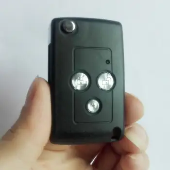 Visiškai Naujas Dizainas 3 Mygtukai Modifikuotų Flip Folding Pakaitinis Automobilis Tuščias Klavišą Shell 