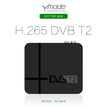 Vmade DVB-T2 Full HD 1080P Skaitmeninės Antžeminės Imtuvas DVB-T MPEG-4 TV Imtuvas Gautinos Paramos 3D sąsaja Mini Set Top Box