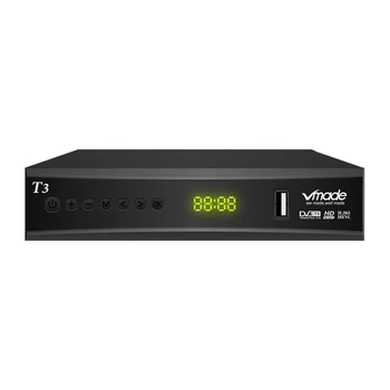 Vmade DVB-T2 T3 Skaitmeninės TV Set-Top Box, H. 265 HD 1080P Skaitmeninės Antžeminės Imtuvas Paramos M3U USB 