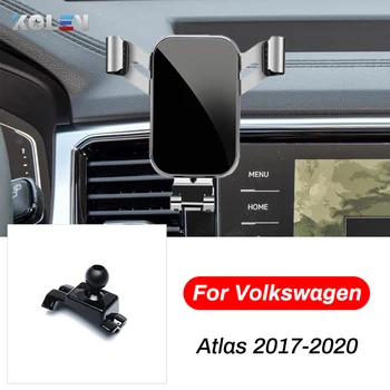 Volkswagen VW Atlas 2017 2018 2019 2020 Automobilio, Mobiliojo Telefono Laikiklis Svorio Stovėti GPS Specialusis Mount Support Navigacijos Laikiklis