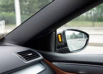 Volkswagen VW Passat B7 veidrodis lane change assist lempa + kabelis