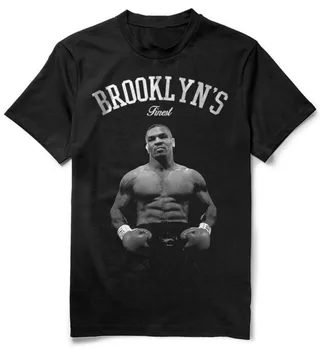Vyrai Brooklyns Geriausių Mike Tyson T-Shirt Vasaros Medvilnės O-Kaklo trumpomis Rankovėmis Unisex Marškinėliai Naujas Dydis S-3XL
