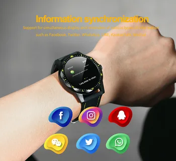 Vyrai IP68 Vandeniui Aktyvumo Seklys Fitness Tracker Spalvotas Ekranas, Smart Žiūrėti Smartwatch Laikrodį KRAŠTŲ 