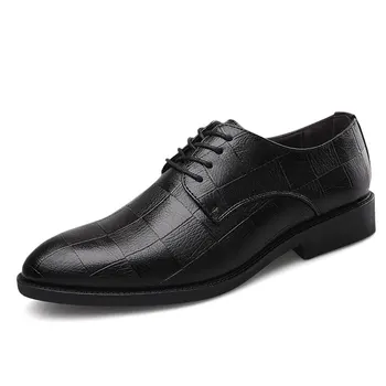 Vyrai oficialų batai verslo Stilingas, patogus džentelmenų oficialų bateliai vyrai vyrai, suknelė, batai, oda