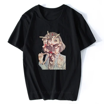 Vyras Manga Junji Ito T Shirts Shintaro Kago Vaikinai Tees Marškinėliai Top Design trumparankoviai Estetinės Japonų Anime Marškinėliai