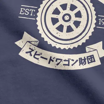 Vyriški Marškinėliai SPW Greitis Sedanas Pamatų, T-Shirt Jojos Keistų Nuotykių Anime Marškinėlius, O Kaklo trumpomis Rankovėmis Viršūnes Medvilnės Tees Manga