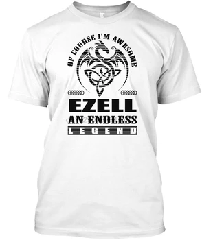 Vyrų Marškinėliai EZELL legenda black vyrų Marškinėliai Moterims marškinėlius