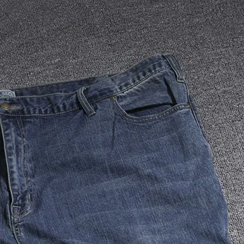 Vyrų rudens-žiemos džinsai plius dydis 7XL 8XL 9XL 10XL 11XL 12XL 13XL 14XL žmogus didelis dydis prarasti džinsinio audinio kelnės elastingumą negabaritinių džinsai