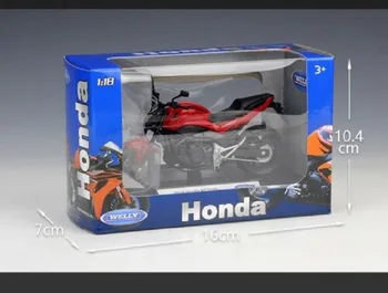 Welly 1:18 2018 Honda NC750S Motociklo, Dviračio Modelis Naujas Žaislas Langelyje,