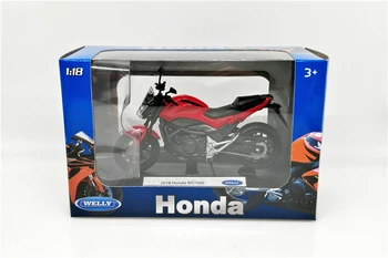 Welly 1:18 Honda NC 750S 2018 Raudona Diecast Motociklas