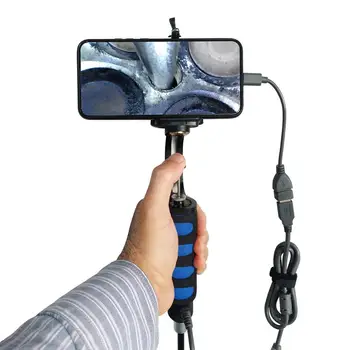 Wifi Pramonės Endoskopą Kamera Pasukti Borescope 720P Pasukimo Endoskopą USB Automobilinis Vamzdžių Tikrinimo Kamera, skirta 