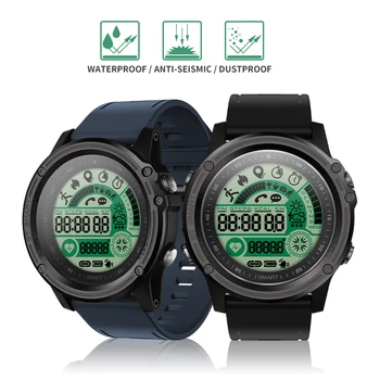 Willgallop S28 Sport tracker Chronometras IP68 Vandeniui Smart Žiūrėti Kompasą Nuotolinio Valdymo Skambinkite SMS Priminimas HeartRate Smartwatch