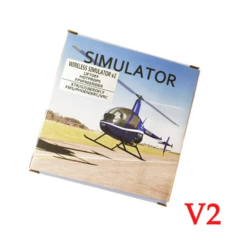 Wireless RC Simuliatorius Flight Simulator RC V2 Realflight XTR/TRS/G7/Phoenix/ Freerider FPV Quadcopter Mokymo RC Simuliatorius