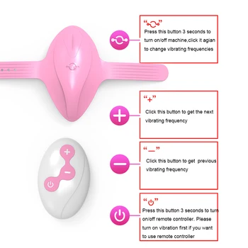 Wirless Klitorį Stimuliuoja Vibratoriai Dėvėti Kelnaitės moterų G-Spot Pora Nuotolinio Valdymo Išjungti Vibracija Sekso žaislai
