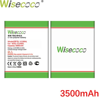 WISECOCO 3500mAh V12BNL Baterija Wiko Haris 2 Harry2 Sandėlyje Telefonas Aukštos Kokybės +Sekimo Numerį