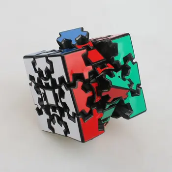 X-cube Pavarų Kubo I 3D Magic Cube Puzzle Žaislas(60mm) Keistą Kubo Formos Vaikams