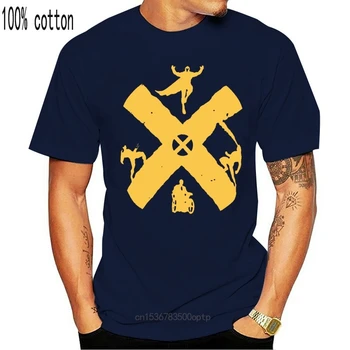 X-Force T shirt xmen x vyrų ciklopas magnetų