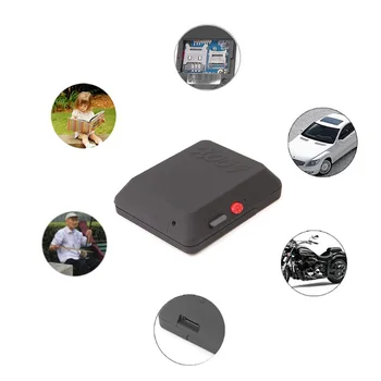 X009 Mini GPS Seklys Vaizdo Įrašymo Automobilių Pet Anti-Lost Ieškiklis su Kamera SOS ABS + Elektroniniai Komponentai GPS Sekimo-GPS