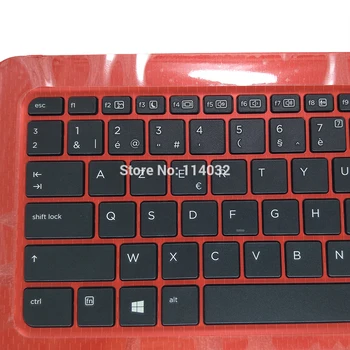 X360 11 BŪTI nešiojamojo kompiuterio klaviatūra HP Probook X360 11 G1 EE Belgijos juoda kb raudona Viršų padengti 6037B0129315 918554-A41 vidaus