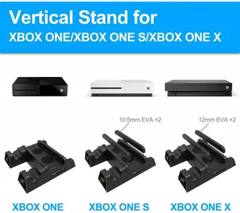 Xbox One X S Konsolės Ir Valdiklis Įkrovimo Stotis Aušinimo Ventiliatoriai Daugiafunkcinis Įkroviklis Smart Reikmenys, Įrankiai, Elektronika