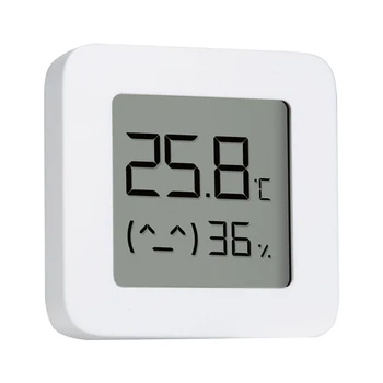 XIAOMI Mijia Bluetooth Termometras, 2 Belaidžiai Protingas Elektros Skaitmeninis Termometras su Drėgmėmačiu Dirbti su Mijia APP