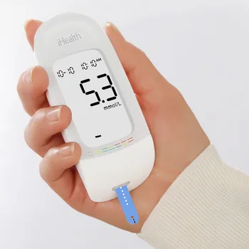 Xiaomi Mijia ihealth smart gliukozės matuoklis AG-607 medicinos prietaisas matuoti diabetu sergantiems pacientams gliukozės matuoklis su la