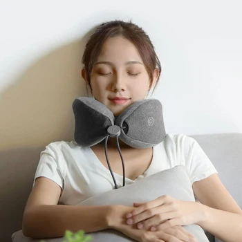Xiaomi Mijia LF LERAVAN Multi-funkcija U-formos Kaklo Masažas Masažo Pagalvė Atsipalaiduoti Kaklo Raumenų Terapija Massager Miego Pagalvės