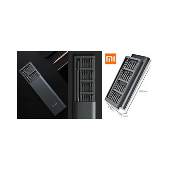 Xiaomi Mijia Rinkinys 24 1 aukšto tikslumo varžtas-tvarkykles | 24 patarimai magnetinių | Aliuminio | Color box pilka