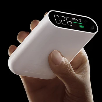 Xiaomi Smartmi KD2.5 Oro Detektorius Nešiojamų PM 2.5 Mini Jautrus Mijia Oro Kokybei Stebėti Namų, Biuro, Viešbučio Mi LED Ekranas