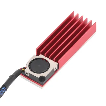 XT-XINTE PCIE SSD M. 2 2280 Šilumos Kriaukle Radiatoriaus 3 1 SM951 960 961 Greitai Aušinimo Radiatorius, Ventiliatorius Heatsink Fin Šilumos Trinkelėmis 3Pin