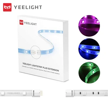 Yeelight Smart Šviesos Juostelė 1m Pratęsimo Aurora Lightstrip Plus LED RGB Spalvų Šviesos Dirbti su Alexa, Google 