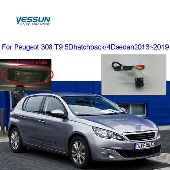 Yessun Galinio vaizdo Kamera Peugeot 308 T9 2013 2016 2017 2018 2019 CCD Naktinio Matymo Atsarginės Atbuline Kamera