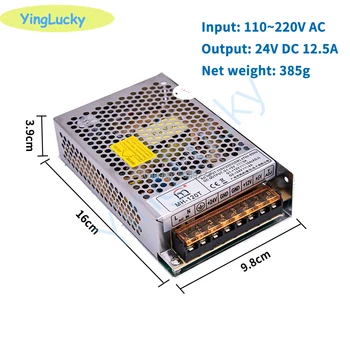 Yinglucky 1pcs Arcade impulsinis Maitinimo šaltinis 24V 4A 12V DC 10A maitinimo langelį ，monetų valdomi žaidimai/lėlės mašina/automatas