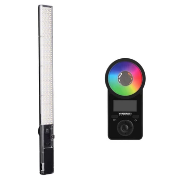 YONGNUO YN360 III YN360III Bi-color Handheld LED Vaizdo Šviesos Touch Reguliavimas 3200k - 5500k RGB ColorTemperature su Nuotolinio