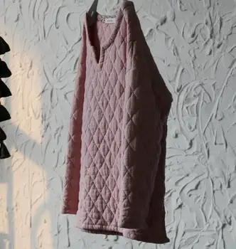 YoYiKamomo Moterų marškinėliai didelio dydžio, storio rudenį 2017 originalus ilgomis rankovėmis medvilnės prarasti atsitiktinis palaidinė moterims