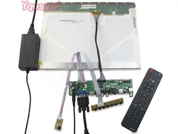 Yqwsyxl Rinkinys LP140WH1-TLC3 LP140WH1-TLC6 TV+HDMI+VGA+AV+USB LCD LED ekrano Valdiklio Tvarkyklę Valdyba