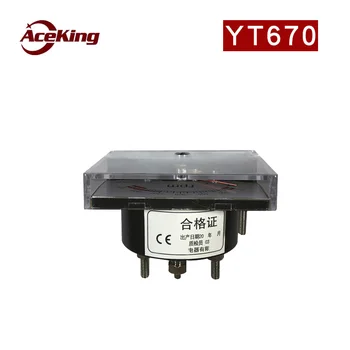YT670 ammeter voltmeter DC tachometras, 30A 500V 1800RPM 10V DH670 SF670
