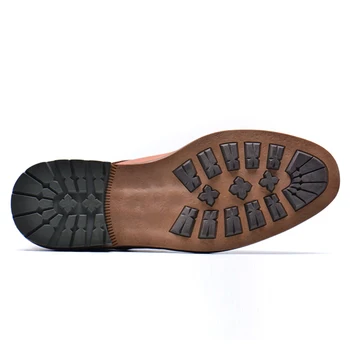 ZFTL naujas vyrų oficialų batai Žmogus, Verslo bateliai, natūralios Odos, rankų darbo Dideli Dydžio vyriški Laisvalaikio Nėriniai-up suknelė, batai 0152