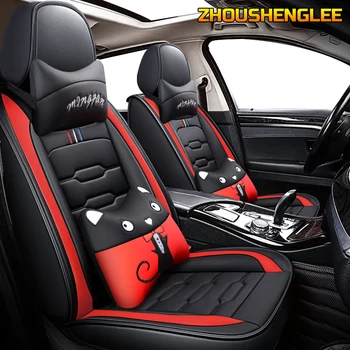 ZHOUSHENGLEE Oda automobilių sėdynių užvalkalai Už Changan visi modeliai CS75 CS35 CX20 CX30 CS15 CS95 CS55 automobilių sėdynės